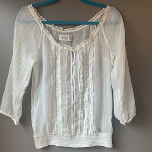 Abercrombie Sheer Blouse